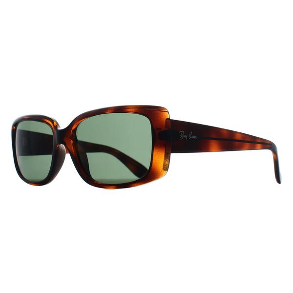 Ray-Ban RB4389 women sunglasses polished havana green, UK version