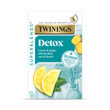 Holland & Barrett Twinings Superblends Detox Lemon Flavour Herbal Infusion 20 Tea Bags- Buy online at McGrocer