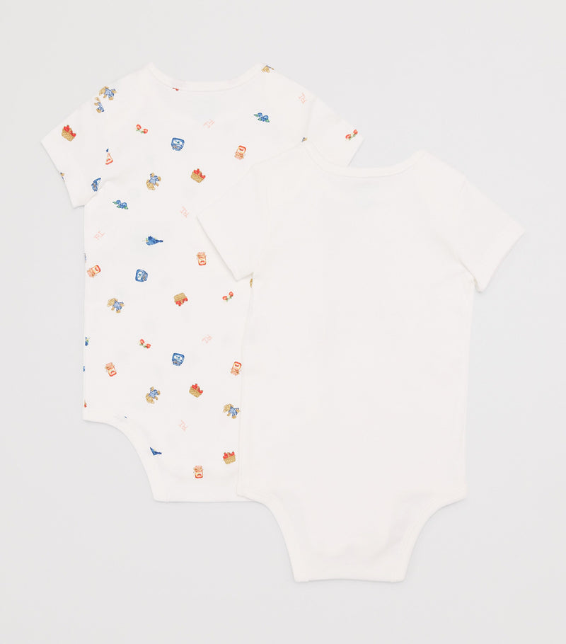 Ralph Lauren Kids cotton bodysuits set 0-9 months, imported from the UK