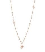Harrods Boodles Rose Gold and Diamond Be Boodles Long Necklace- Buy online at McGrocer