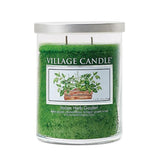 Village Candle Italian Herb Garden medium scented candle, imported from the UK