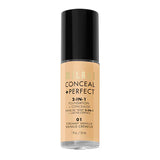 Superdrug Milani Conceal + Perfect 2 in 1 Foundation Creamy Vanilla Liquid Foundation 30ml- Buy online at McGrocer