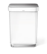 Harrods Simplehuman Rectangular Pedal Bin (55L)- Buy online at McGrocer