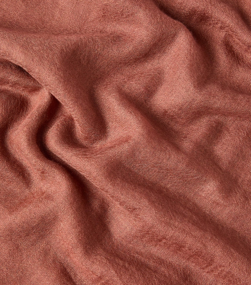 Brunello Cucinelli cashmere-silk scarf 200cm x 100cm - British product