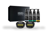 Holland & Barrett Shedid & Parrish Travel Gift Set - Shampoo, Conditioner, Leave-In, Serum, Curl Styler & Afro Butter- Buy online at McGrocer