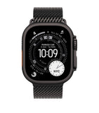 Apple smartwatch Black with Titanium Milanese Loop 49mm Small - British product