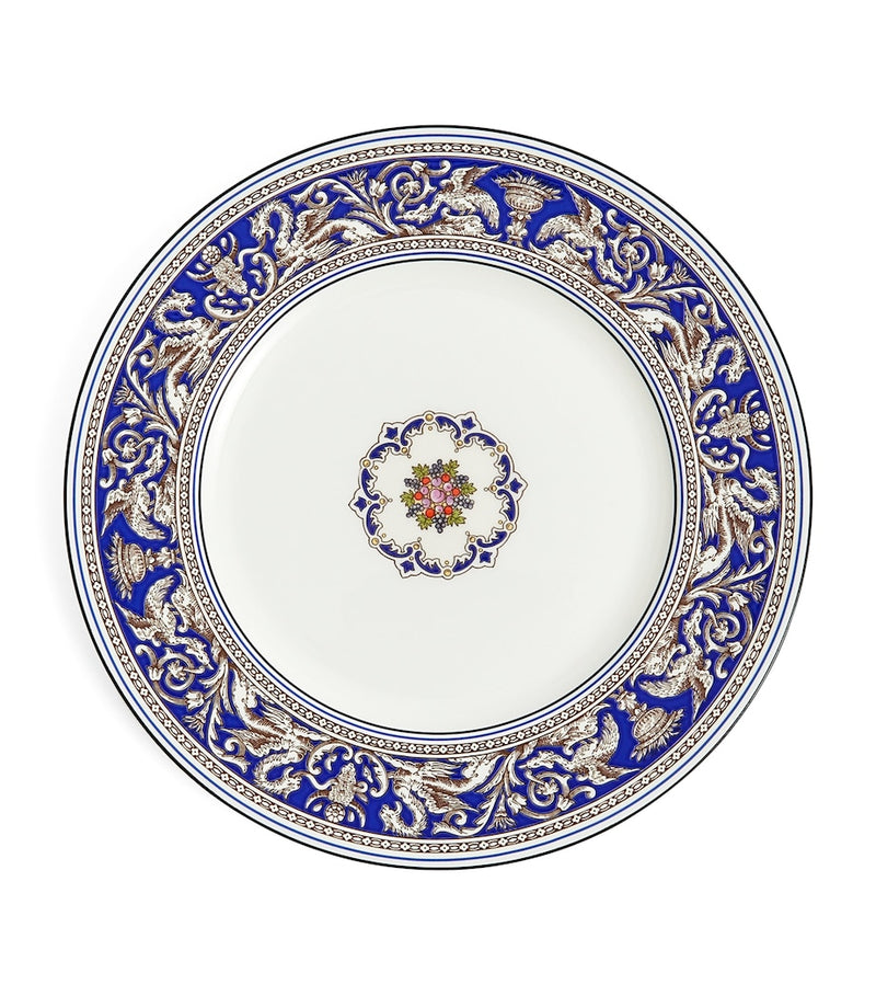 Wedgwood fine bone china dinner plate with marine pattern 27.5cm (British brand)