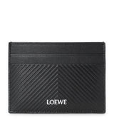 Harrods LOEWE Leather Chevron Card Holder- Buy online at McGrocer