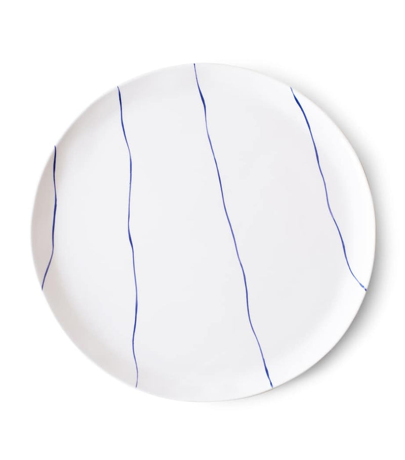 FELDSPAR Stripe dinner plate 28.5cm - British product