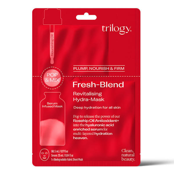 Trilogy Fresh-Blend Hydra-Mask 30ml skincare, UK version