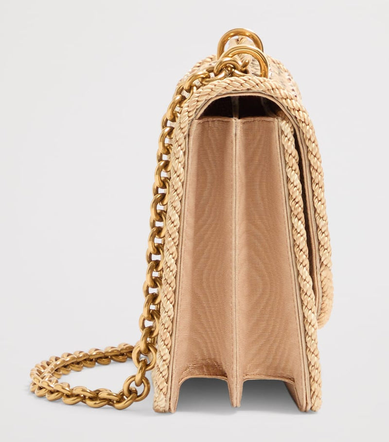 Valentino Garavani Vain shoulder bag with rhinestone embellishments (British brand)