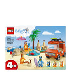 LEGO Bluey's Beach and Family Car Trip building set, UK version