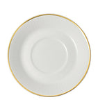 Villeroy & Boch bone porcelain Château Septfontaines espresso saucer (British brand)