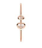 Chopard Happy Diamonds rose gold bangle, UK version
