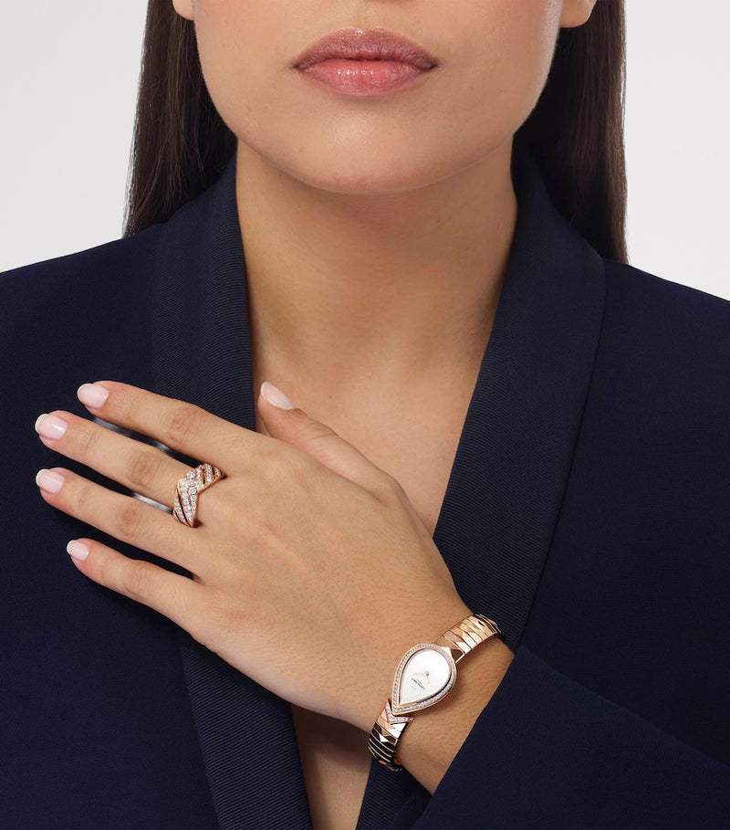 Chaumet rose gold Joséphine Aigrette watch 20.2mm (British brand)