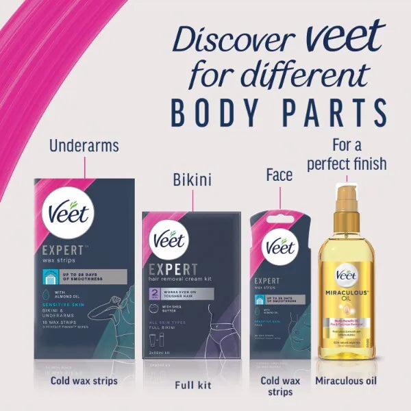 Veet Expert Miraculous Oil Shaving Oil 100ml (British brand)