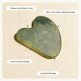 Livingandhome gua sha jade roller set facial massage, imported from the UK