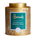 Harrods No.10 Decaffeinated Breakfast loose leaf tea 125g, UK version