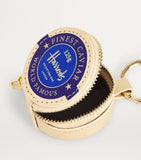 Harrods leather caviar keyring, UK version
