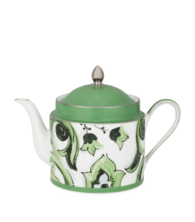 Dolce&Gabbana Majolica teapot 18.5cm, imported from the UK