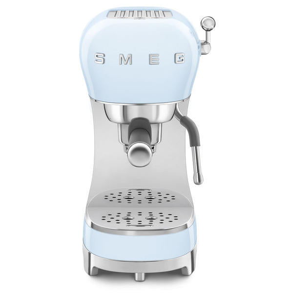 Smeg ECF02 espresso coffee machine pale blue (British brand)