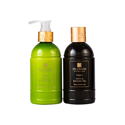 Superdrug Spa Ceylon Peace Bath & Shower Gel and Lotion Set 250ml- Buy online at McGrocer