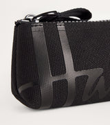 Harrods Barrel-Shaped Cotton Pencil Case with Logo and Zip, 20x5x8cm- Buy online at McGrocer