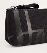 Harrods Barrel-Shaped Cotton Pencil Case with Logo and Zip, 20x5x8cm- Buy online at McGrocer