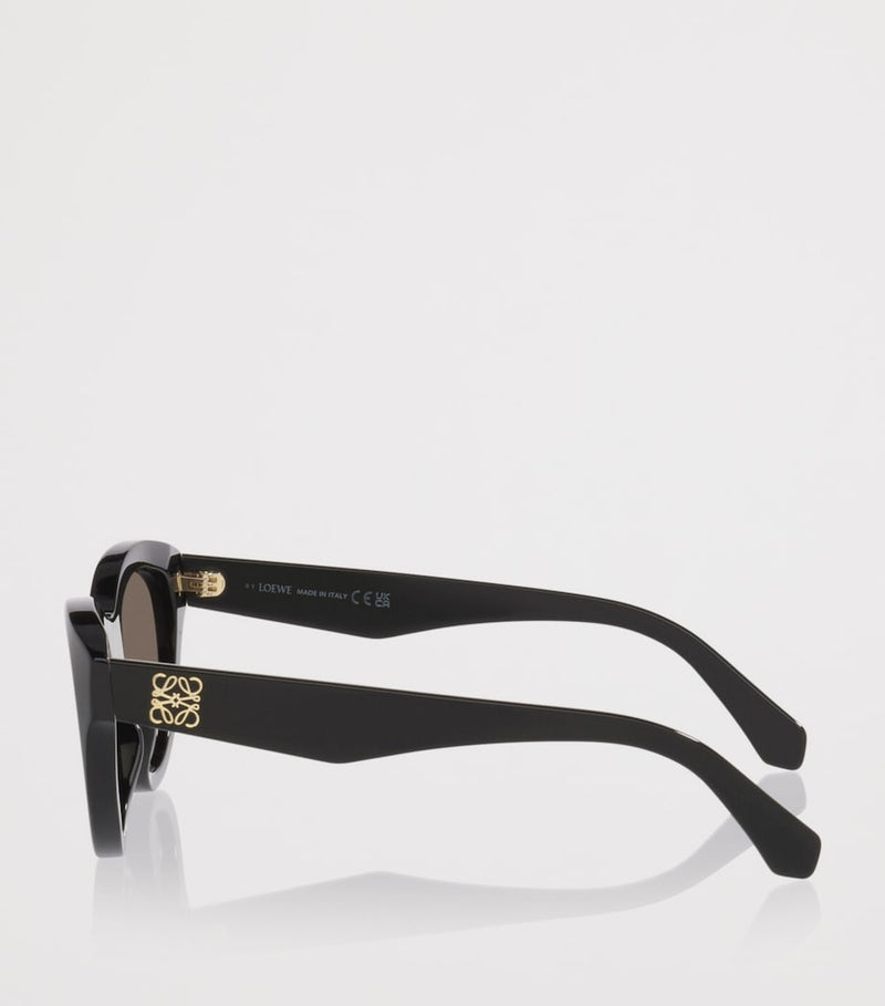 LOEWE Mini Anagram cat eye tortoiseshell sunglasses (British brand)