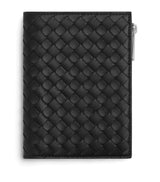 Harrods Bottega Veneta Leather Intrecciato Piccolo Passport Holder- Buy online at McGrocer