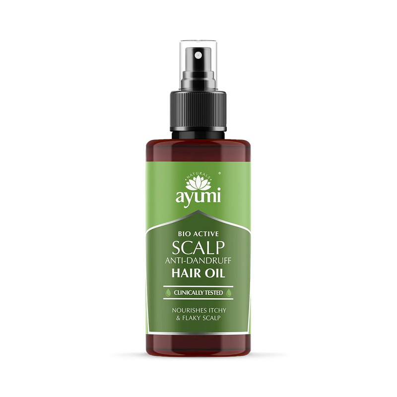 Ayumi anti-dandruff scalp hair oil 100ml, UK version