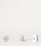 Chaumet Bee de Chaumet white gold diamond stud earrings - British product