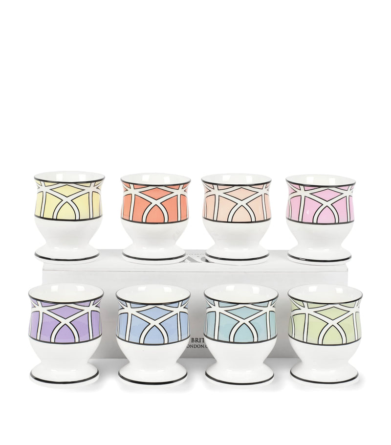 O.W.London Loop Ombré egg cups set of four - British product
