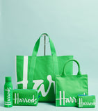 Harrods small cotton logo tote bag (British brand)