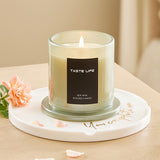 Livingandhome scented candle Lime Basil and Citrus 150g - British product