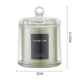 Livingandhome scented candle Lime Basil and Citrus 150g - British product