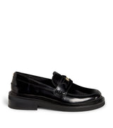 Harrods Maje Leather Penny Loafers- Buy online at McGrocer