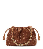 LOEWE medium shearling Flamenco shoulder bag, imported from the UK