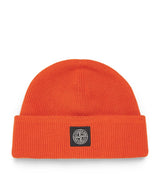 Harrods Stone Island Cotton Compass Patch Beanie- Buy online at McGrocer