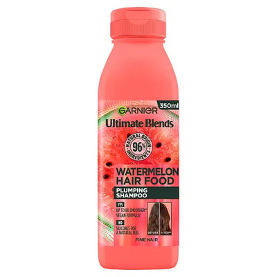Superdrug Garnier Ultimate Blends Hair Food Watermelon Shampoo 350ml- Buy online at McGrocer