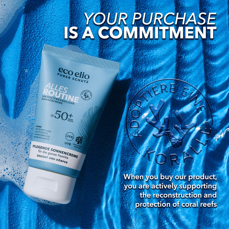 eco elio sunscreen SPF50+ (British brand)