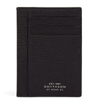 Smythson Ludlow calfskin card holder H8.5cm, imported from the UK