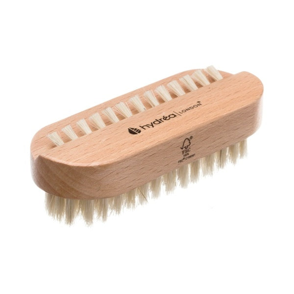 Hydrea London Dual Sided Nail Brush, imported from the UK