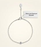 Cartier diamond bracelet white gold 18kt - British product