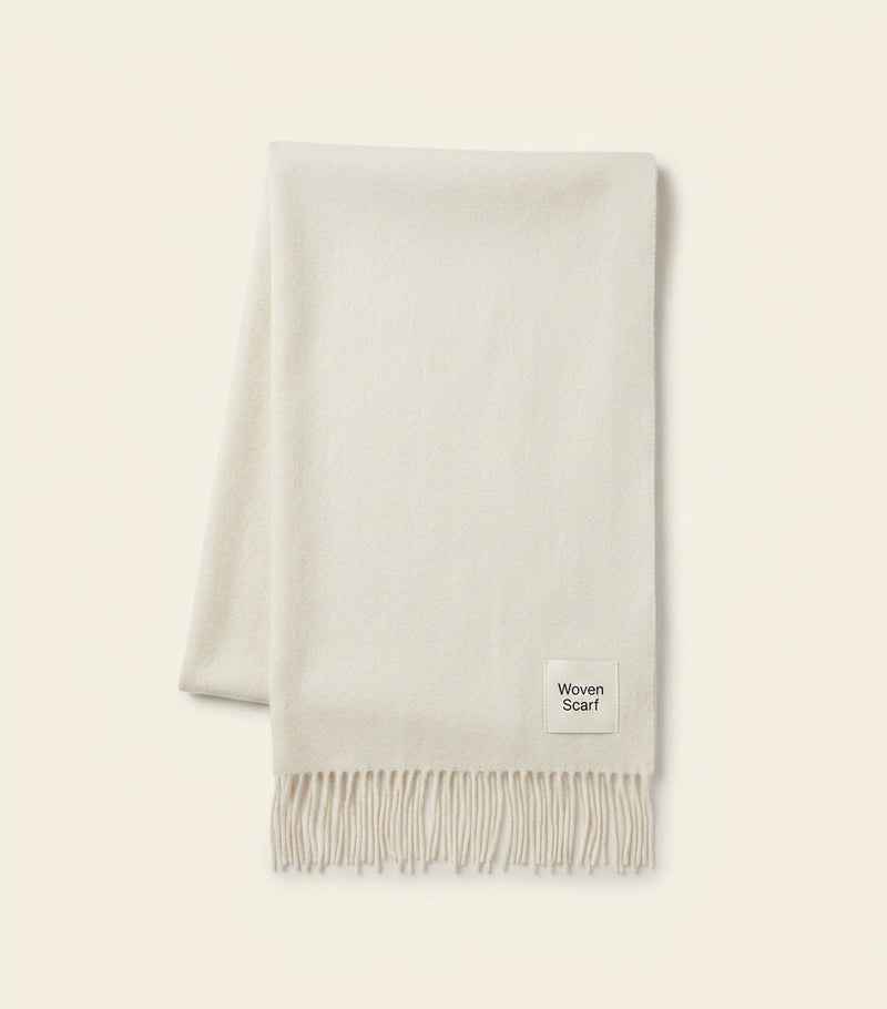 Mulberry small merino check scarf (British brand)
