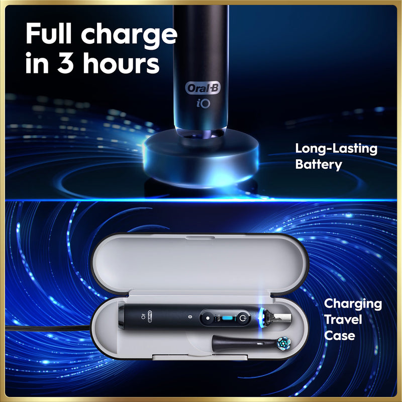 Oral-B iO 9 electric toothbrush Black Gift Edition, UK version