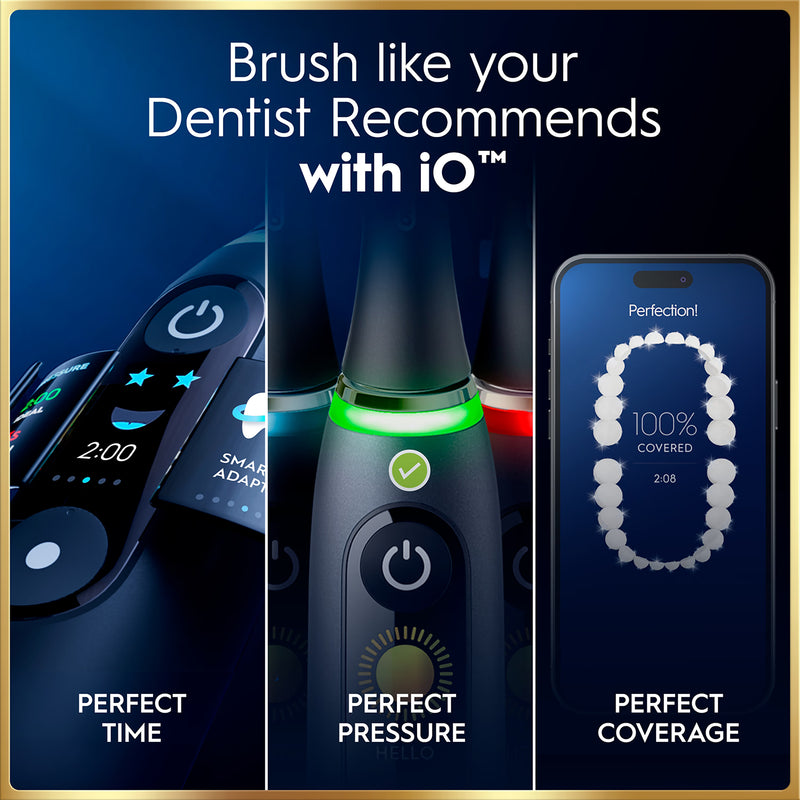 Oral-B iO 9 electric toothbrush Black Gift Edition, UK version