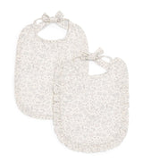 Harrods Marie-Chantal Athena Print Bianca Bib (Set of 2)- Buy online at McGrocer