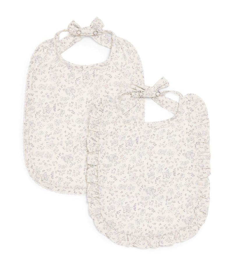 Marie-Chantal baby bib Athena Print Bianca set of 2, imported from the UK
