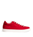ISAIA suede sneakers with vibrant hue, UK version
